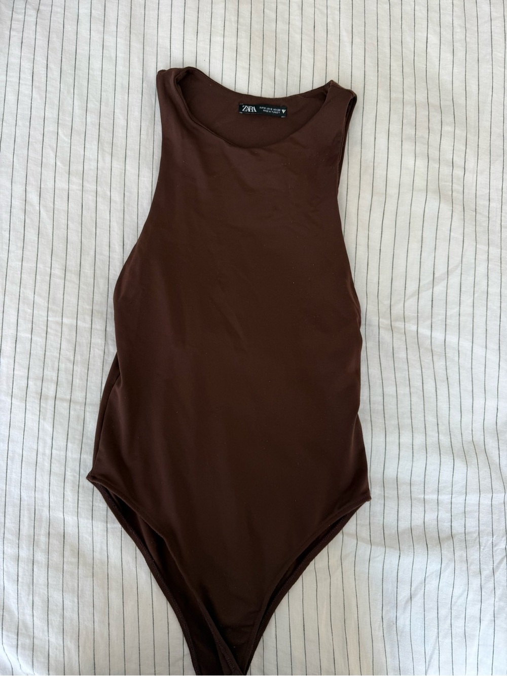 Zara Brown Bodysuit